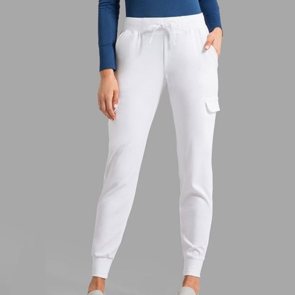 Jaanuu White Scrubs